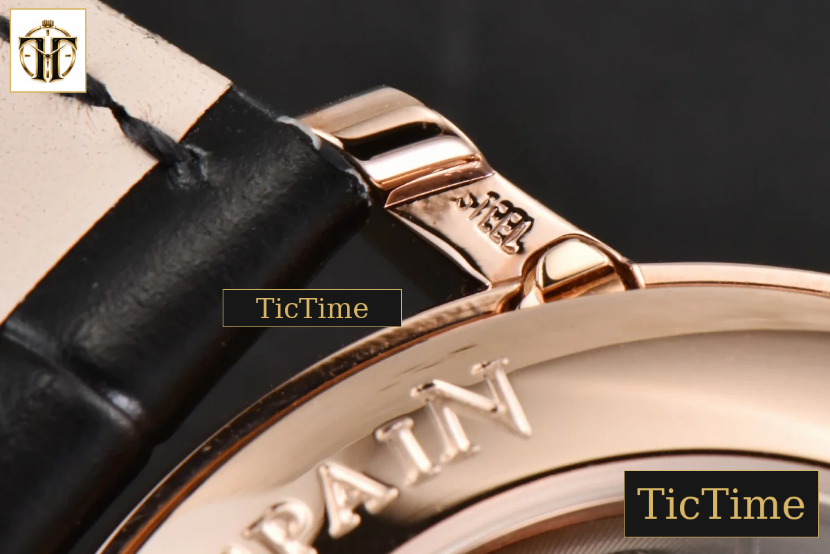 Villeret Complicated Function 6654 40mm OMF RG White Dial Black Leather Strap V3 A6654 — foto 19