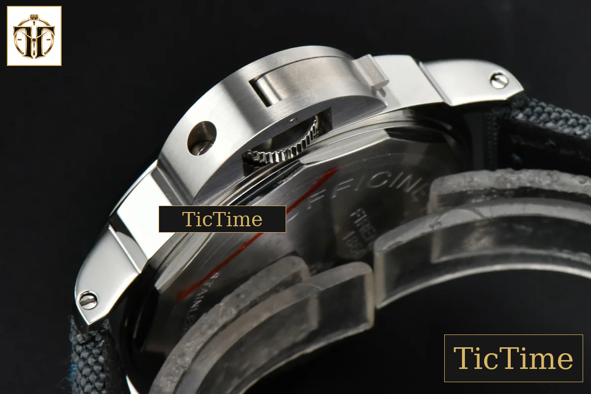 PAM774 44mm HWF Black Dial Black Leather Strap A6497 — foto 11
