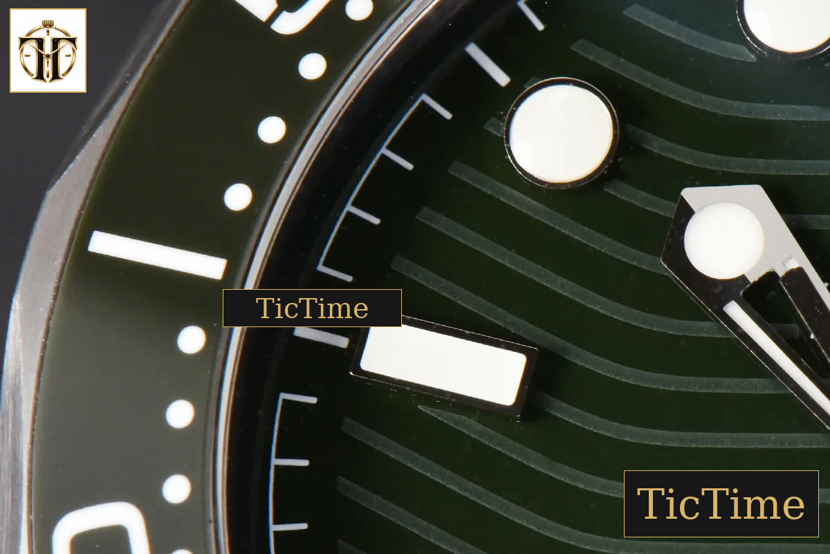 Seamaster Diver 300M 42mm VSF Green Ceramic Green Dial Green Rubber Strap VS8800 — foto 6