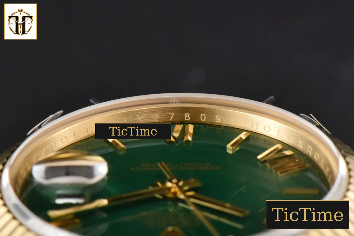 DayDate 904L 40mm BPF YG Green Dial YG Bracelet A2836 — foto 13