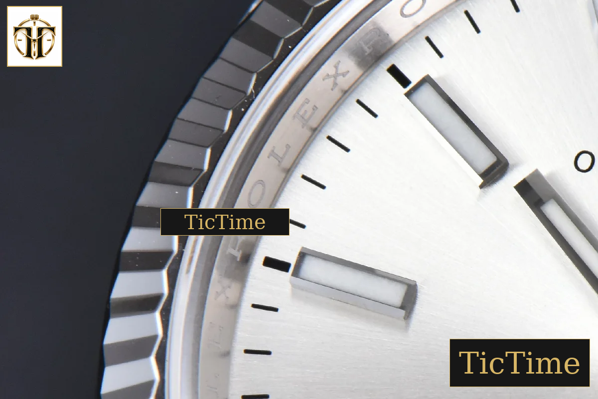 DateJust 126234 36mm Clean Factory Silver Dial Jubilee Bracelet VR3235 — foto 7