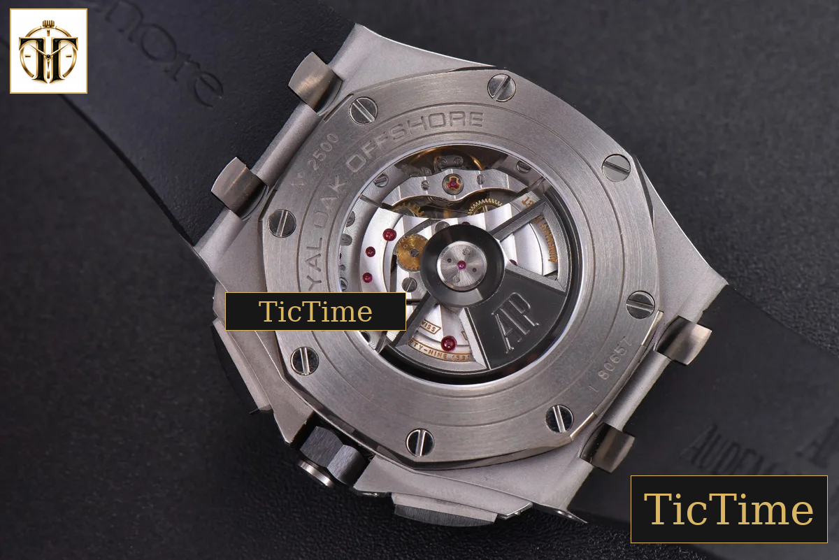 Royal Oak Offshore 44mm JF Black Ceramic Panda Dial Rubber Strap V2 A3126 — foto 18