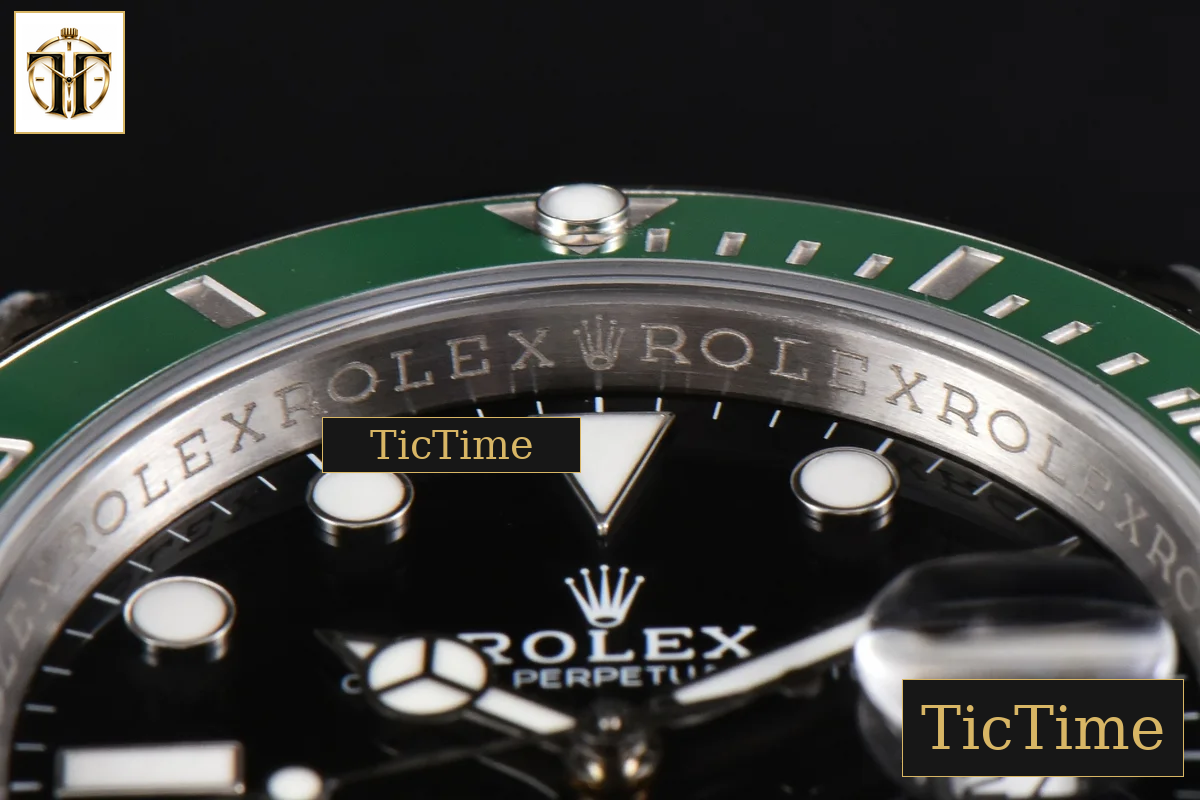 Submariner LV 126610 41mm King Factory Green Ceramic Green Dial SS Bracelet VR3235 — foto 13