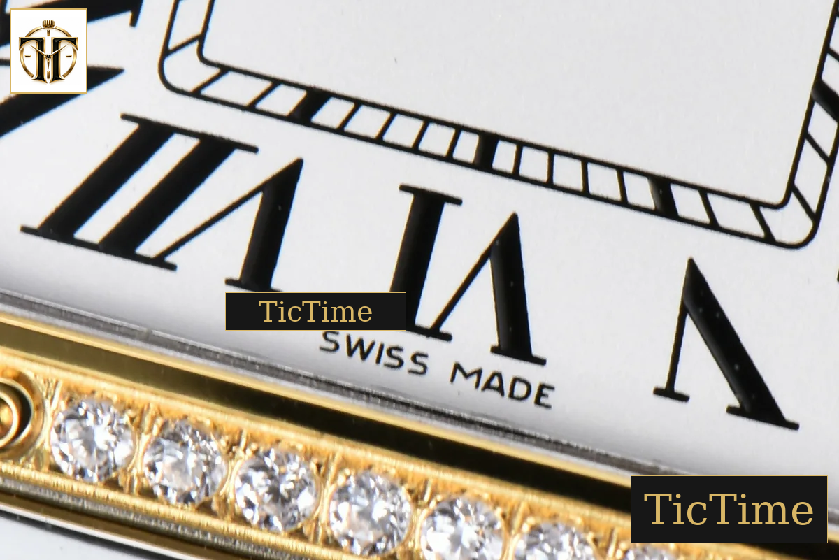 Panthère 27mm AF SS/YG Diamond Bezel White Dial SS/YG Bracelet Ronda Quartz — foto 8