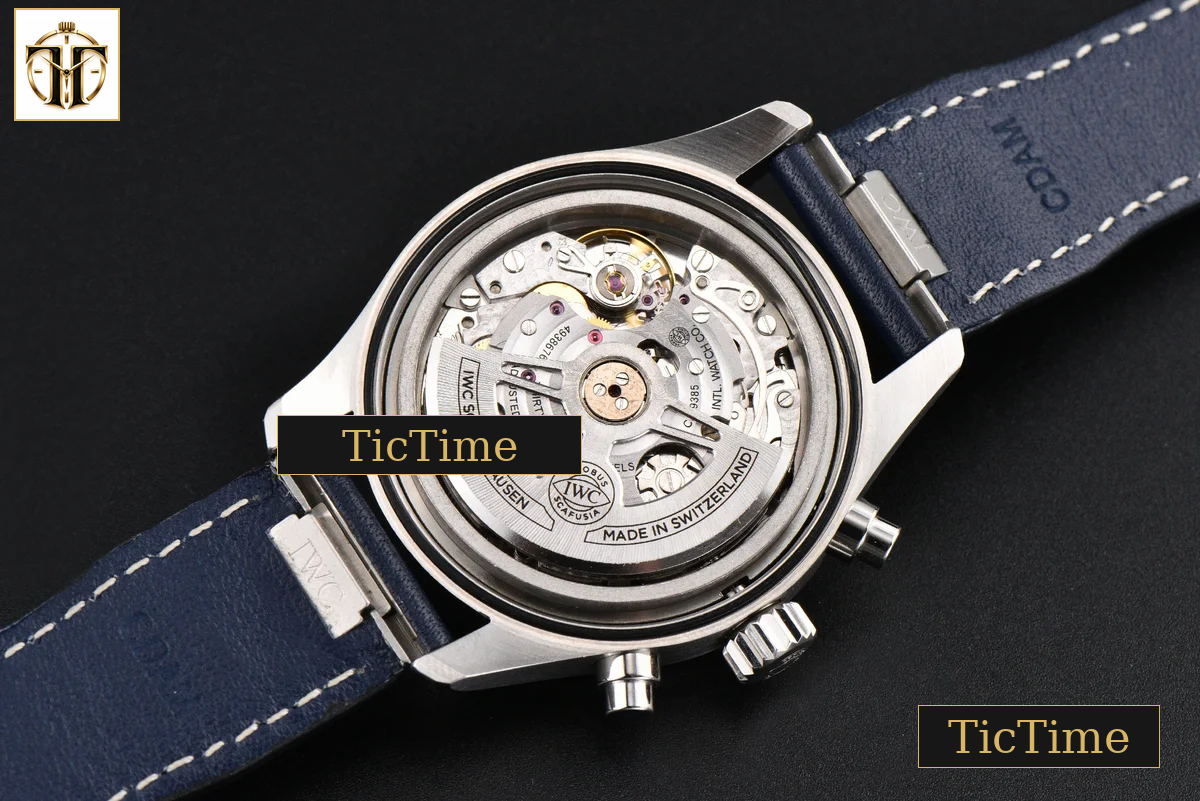 Pilot Chrono IW388101 41mm APSF Blue Dial Blue Leather Strap SA69385 — foto 17