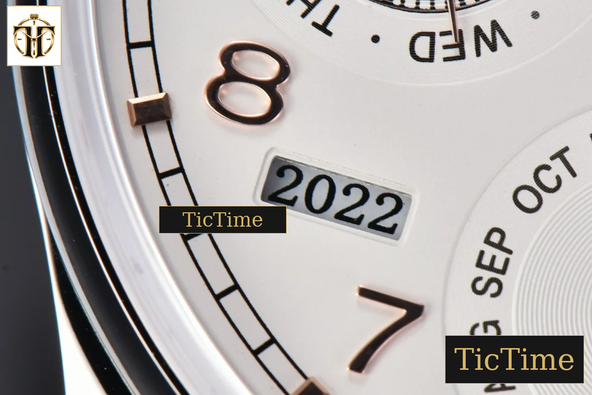 Portugieser Perpetual Calendar IW5033 42mm APSF SS White Dial Brown Leather Strap A52610 — foto 10
