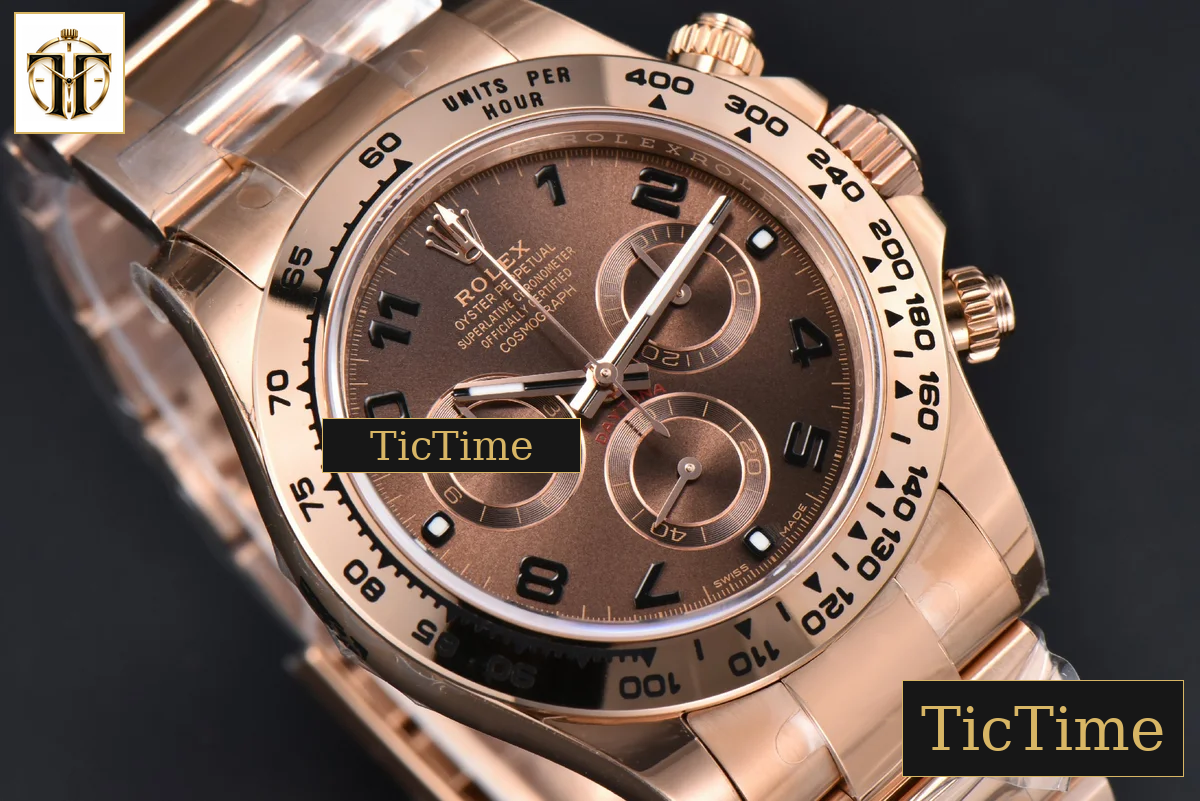 Daytona 116505 APSF RG Brown Dial Digital Marker RG Bracelet SH4130 — foto 15