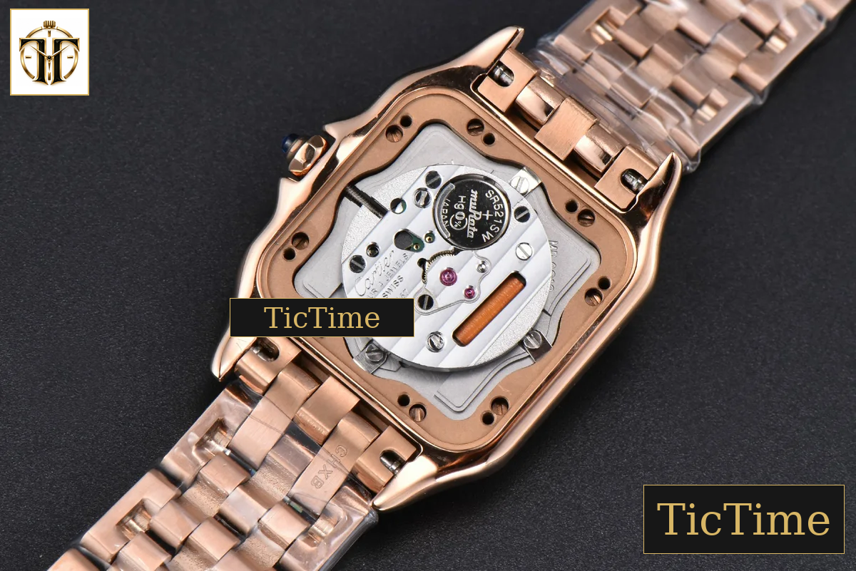 Panthère Secrete Ladies 27mm BVF RG White Dial RG Bracelet Ronda Quartz — foto 19