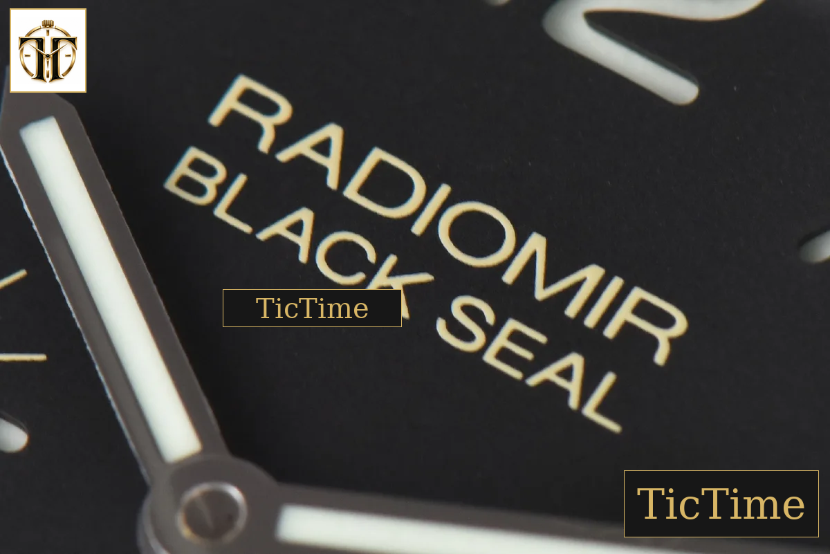 Radiomir PAM388 45mm VSF Black Dial Leather Strap P9000 — foto 5