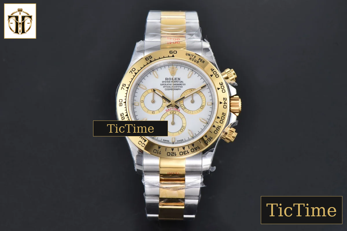 Daytona 904L 126503 40mm BPF YG/SS White Dial YG/SS Bracelet SH4131 — foto 2