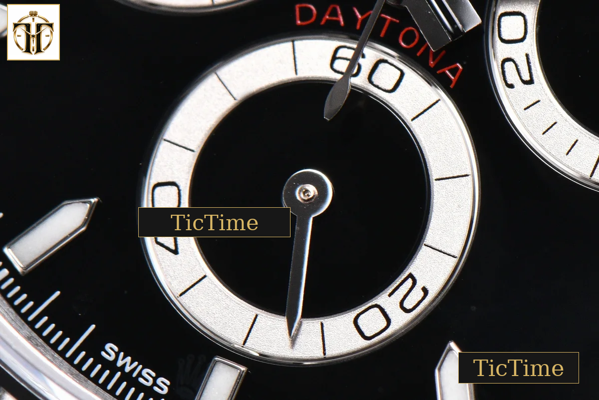 Daytona UFO 904L 126500 40mm UF Black Dial SS Braclet UF4131 — foto 9