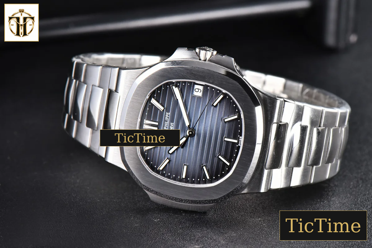 Nautilus 5711 40mm 3KF Blue Dial SS Bracelet V3 A324 — foto 14