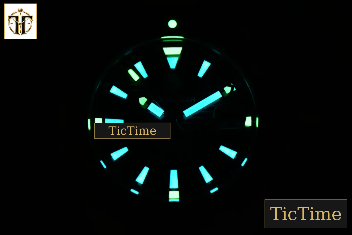 Aquaracer Calibre 5 43mm OF Blue Dial Blue Bezel Yellow Hands SS Bracelet Swiss SW200 — foto 36