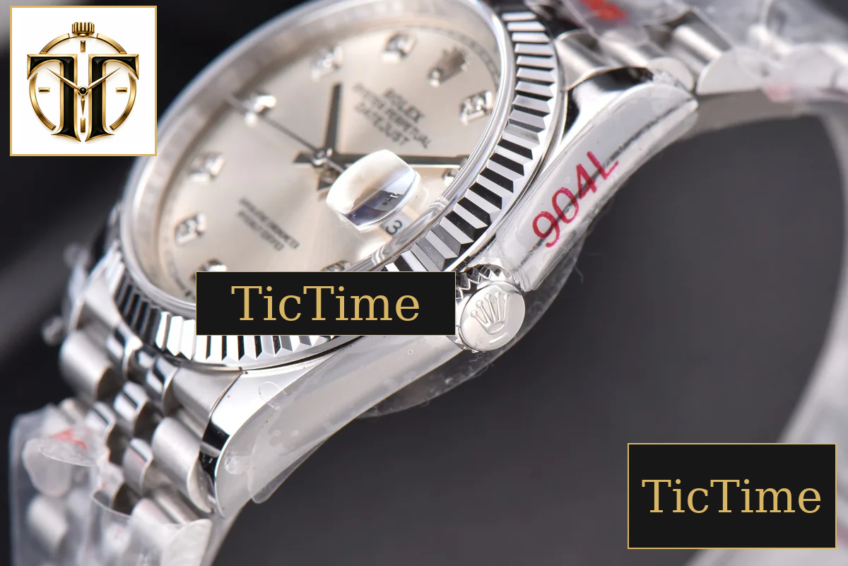 DateJust 36mm GMF SS Silver Dial Diamond Marker Jubilee Bracelet VR3235 — foto 10