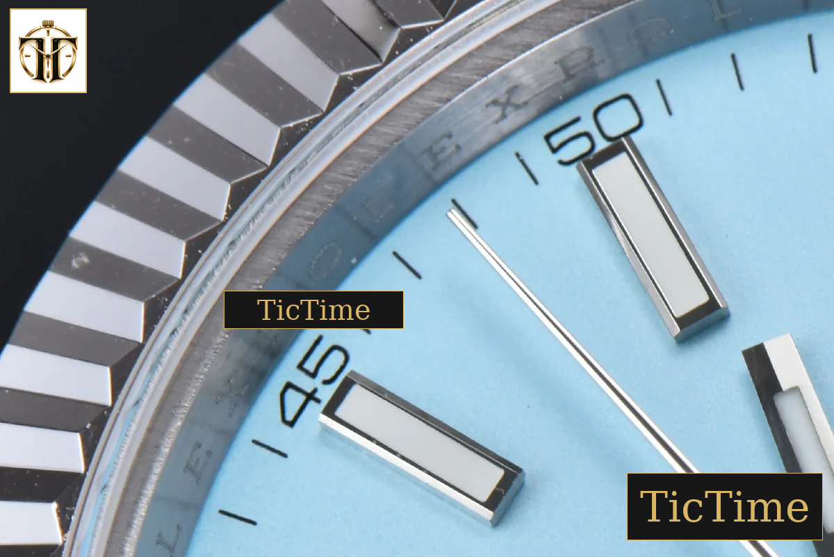 Datejust 41mm GMF Tiffany DIal SS braceelt tungsten heavier version VR3235 — foto 6