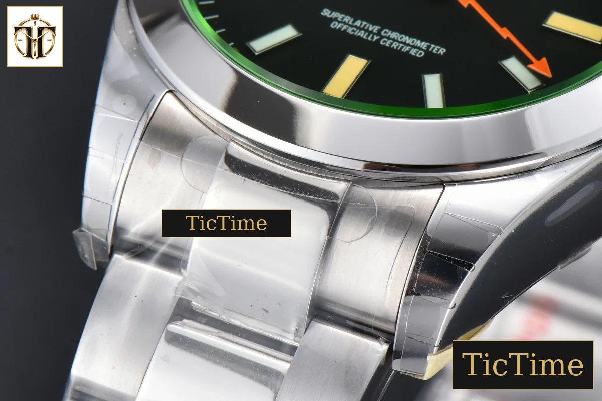 Milgauss GV 904L 116400 40mm GSF Black Dial SS Bracelet SA3131 — foto 10