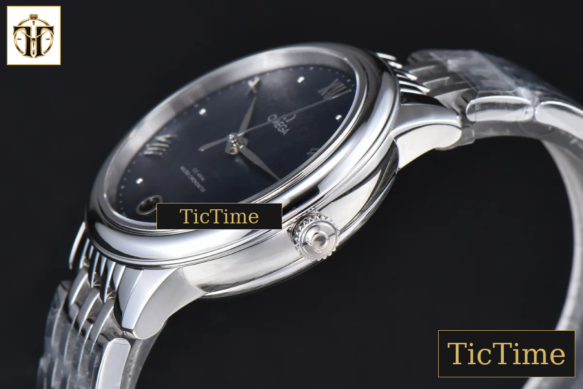 De Ville Ladies Prestige 34mm VSF Blue Dial SS Bracelet A8800 — foto 10