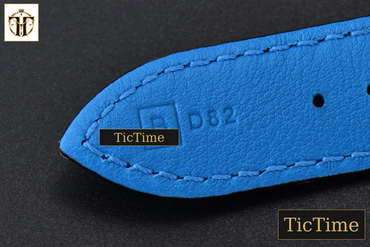 Calatrava 6007G 40mm ZF Black Dial Blue Hand Nylon Strap 9015 — foto 31