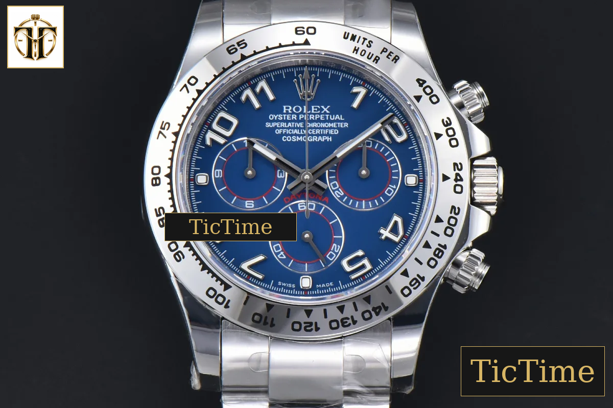 Daytona 116509 APSF SS Blue Dial Digital Marker SS Bracelet SH4130 — foto 2