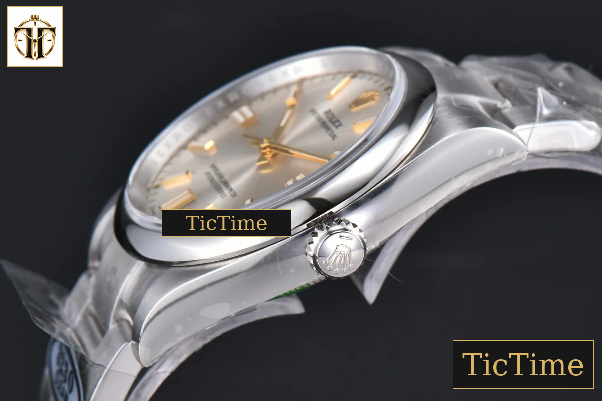 Oyster Perpetual 904L 126000 36mm Clean Factory Silver Dial SS Bracelet VR3230 — foto 10