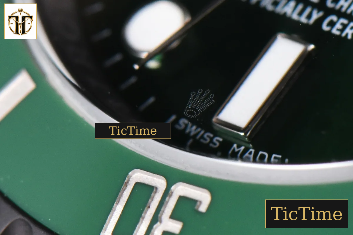Blaken Submariner LV 116610 IPKF Green PVD Bracelet A2836 — foto 12