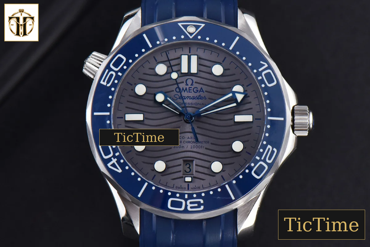 Seamaster Diver 42mm VSF SS 300M Gray Dial Rubber Strap VS8800 — foto 2