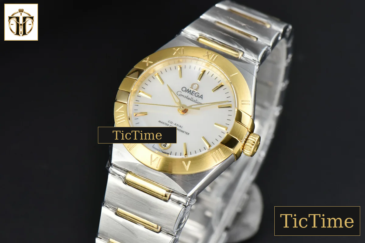 Constellation 29mm TWSF YG MOP Dial YG/SS Bracelet A8700 — foto 3
