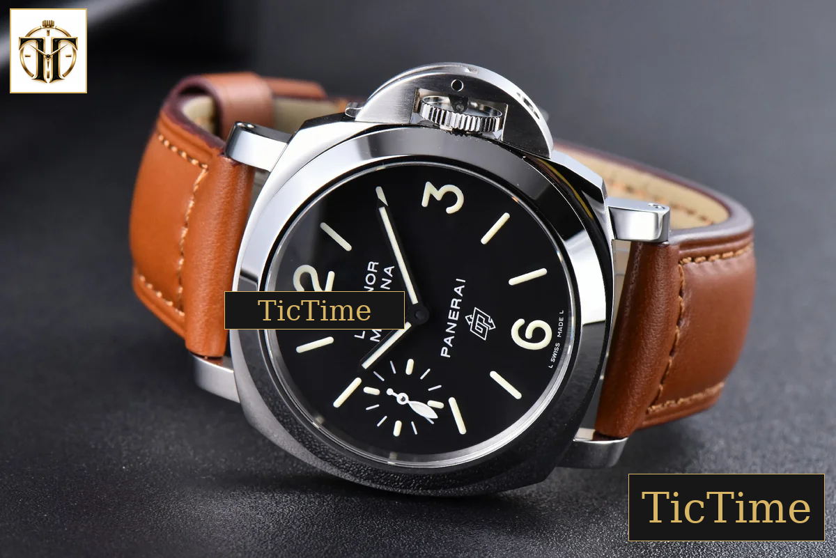 PAM005 44mm XF Brown Leather Strap Y-Incabloc A6497 — foto 10