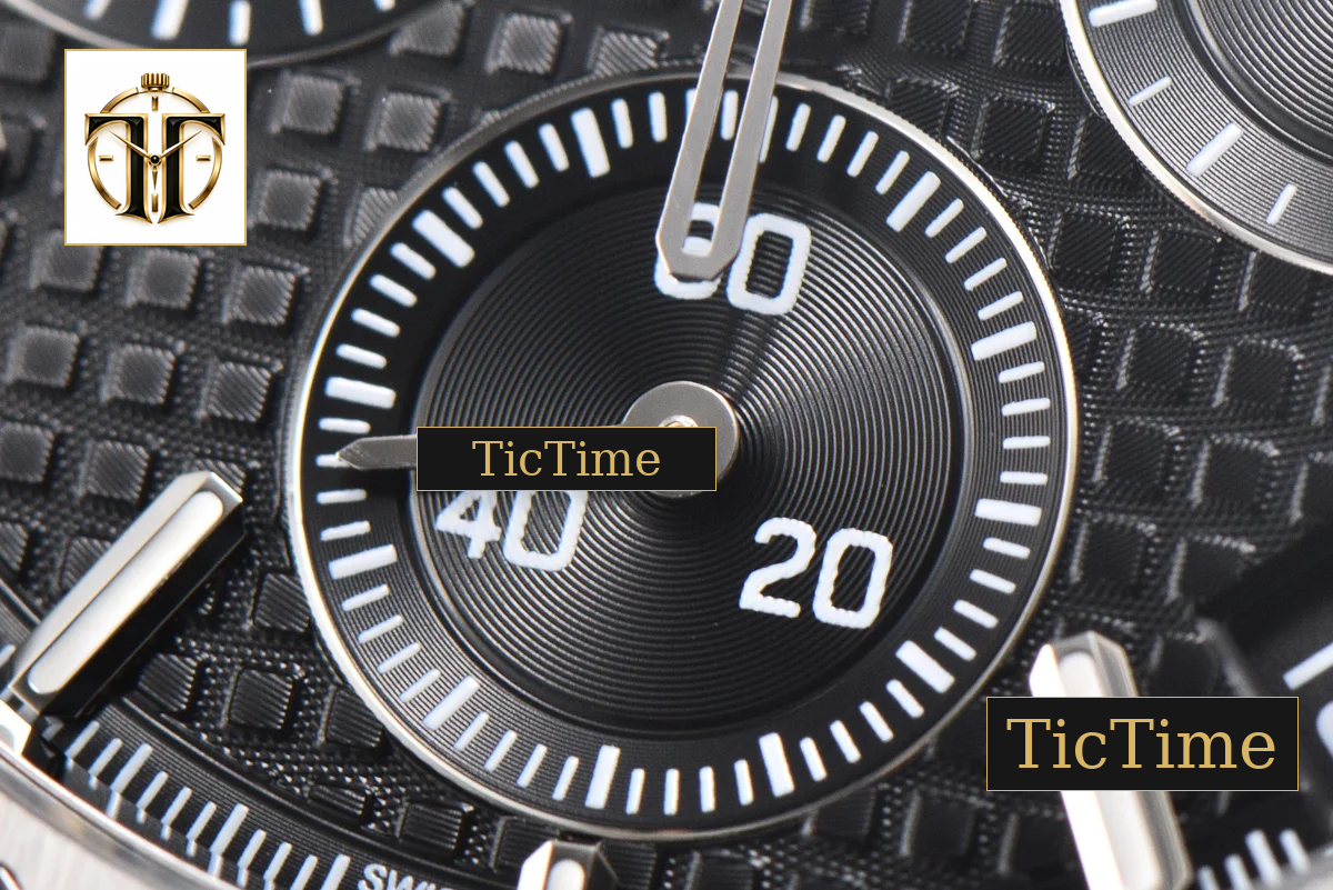 Royal Oak Chrono 26240 ZF SS Black Dial SS Bracelet V1 (V2 free sprung ) SA4401 — foto 28