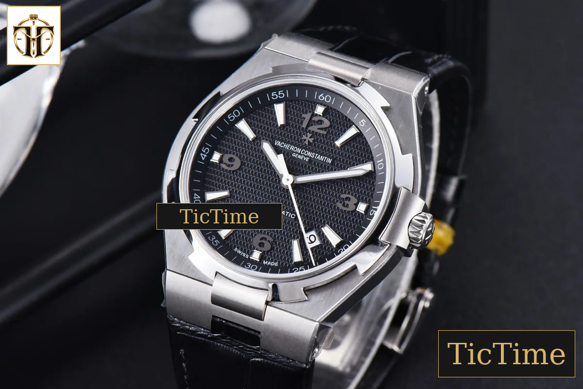 Overseas 47040 42mm MKF Gray Textured Dial Rubber Strap 9015 — foto 8