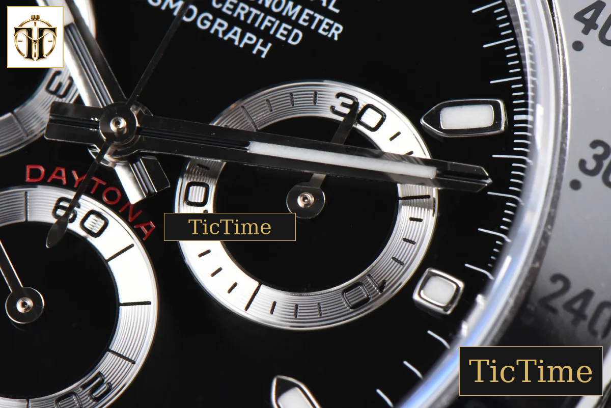 Daytona 904L 116520 40mm Clean Factory Black Dial 4130 — foto 8