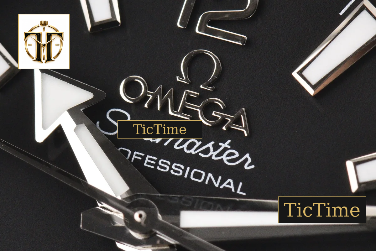 Seamaster Planet Ocean 42mm VS+ Factory Black Dial Black Bezel Steel Strap — foto 28