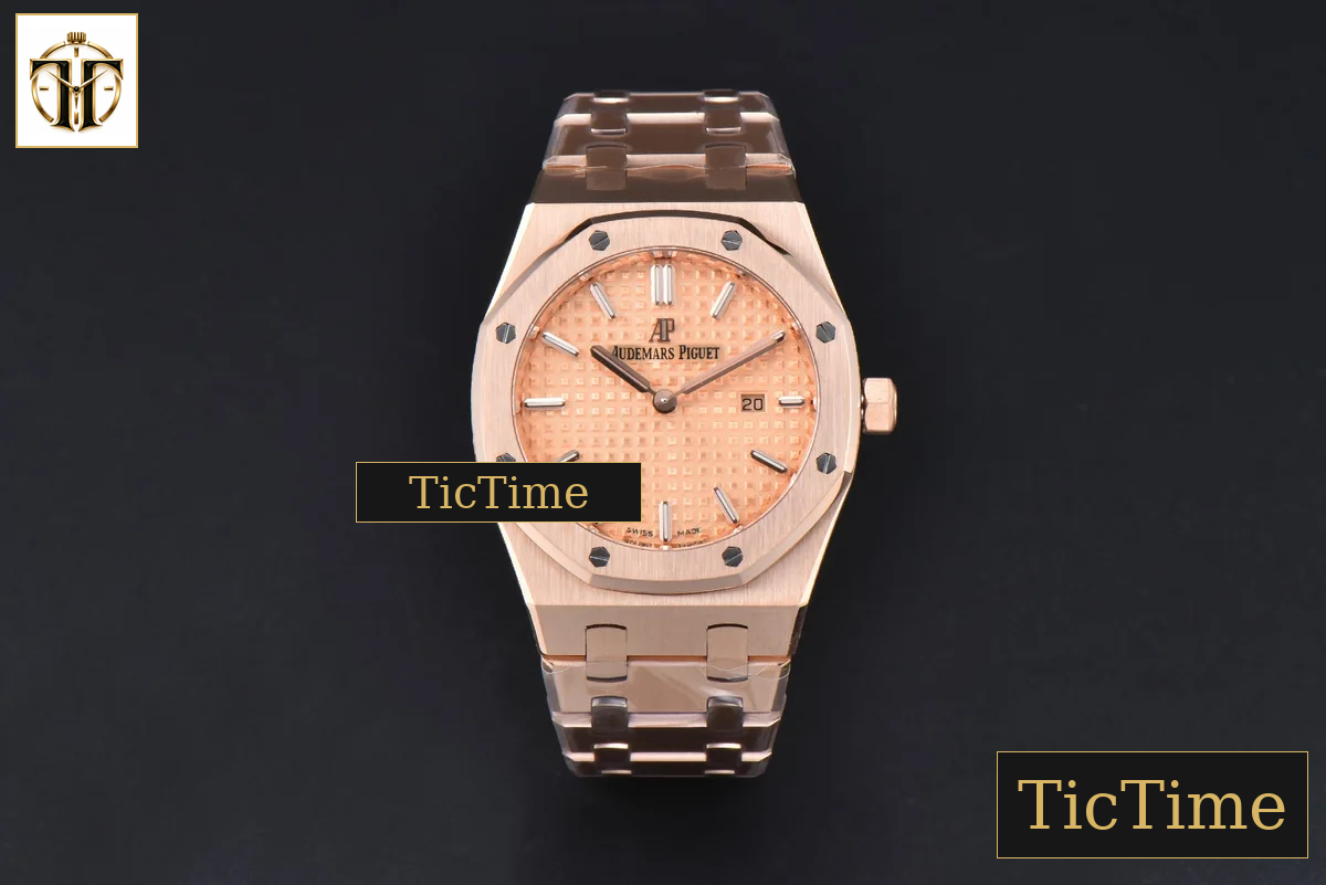 Royal Oak Ladies 67650OR 33mm ZF RG RG Dial RG Bracelet Quartz — foto 3