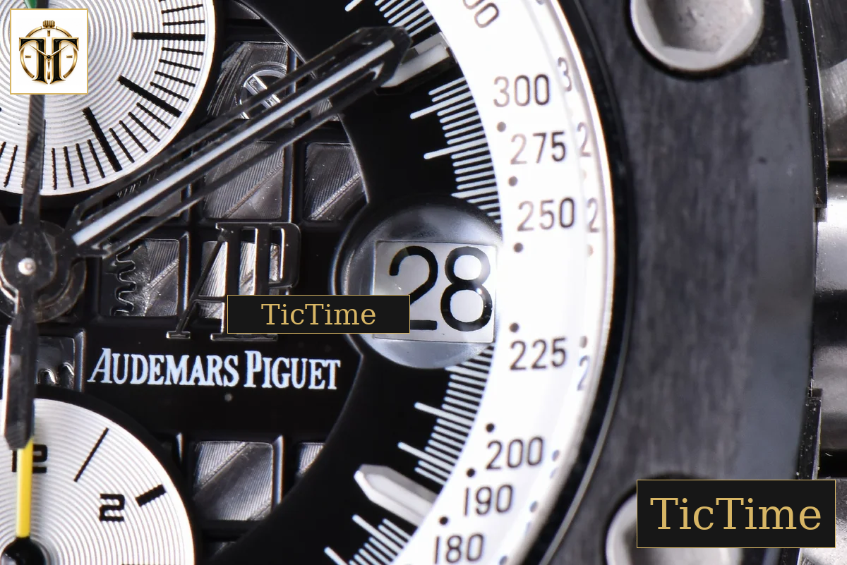Royal Oak Offshore Ruben Barrichello II 44mm JF Skeleton Dial Black Leather Strap V2 A3126 — foto 9