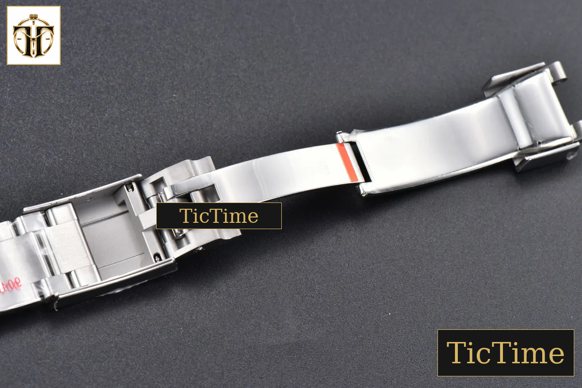Daytona 116509 40mm Clean Factory SS Black Dial Diamond Marker SS Bracelet A4130 — foto 31