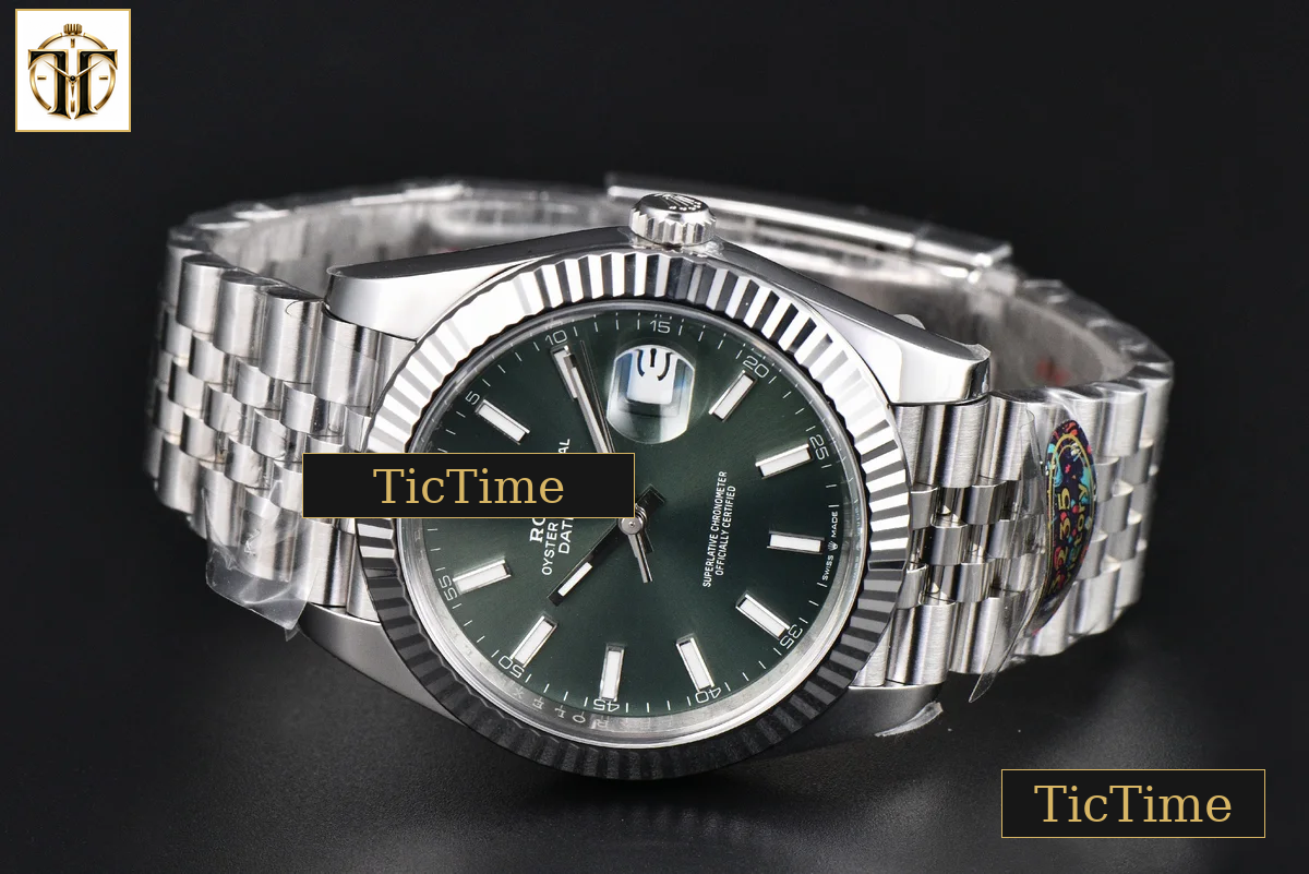 DateJust Mint 126334 41mm VF Green Dial Jubilee Bracelet DD3235 — foto 16