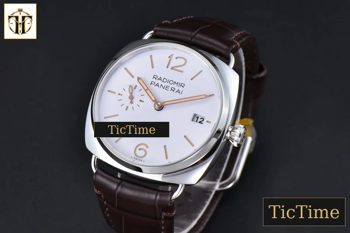 Radiomir PAM1292 40mm VSF White Dial Leather Strap P900 — foto 4