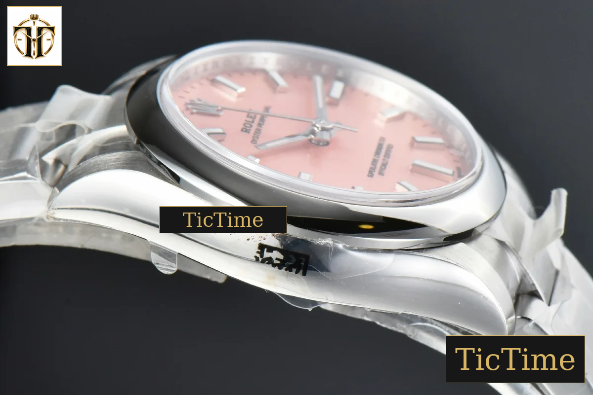 Oyster Perpetual 277200 31mm EWF Pink Dial SS Bracelet A3230 — foto 10