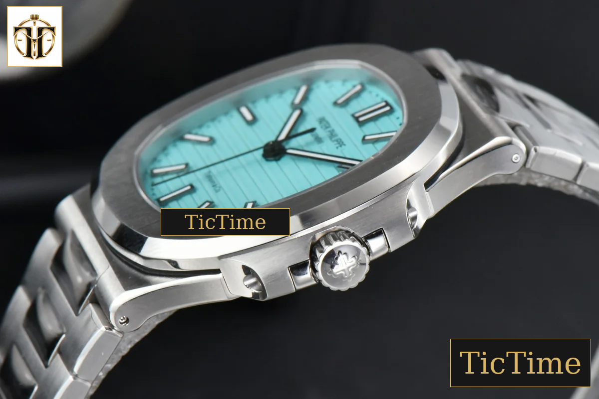 Nautilus 5711 40mm 3KF Tiffany Blue Dial SS Bracelet V3 A324CS — foto 10