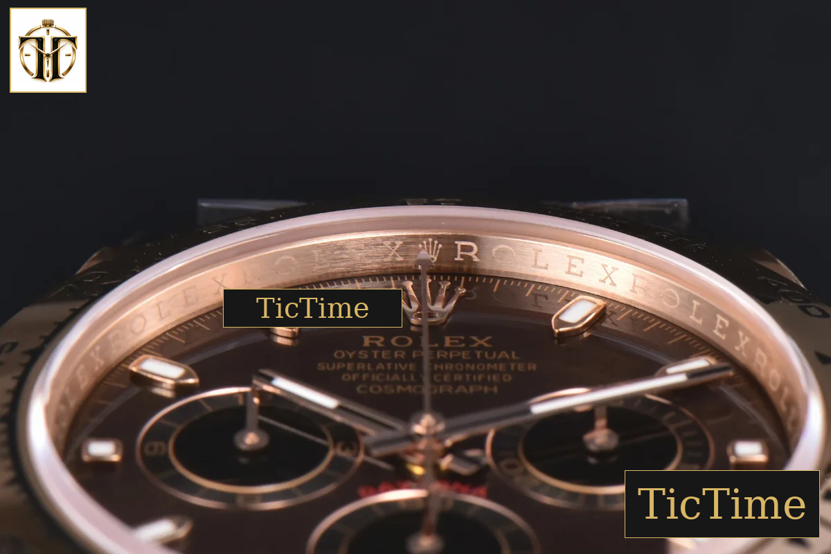 Daytona 116505 APSF RG Brown Dial Lume Marker RG Bracelet SH4130 — foto 13