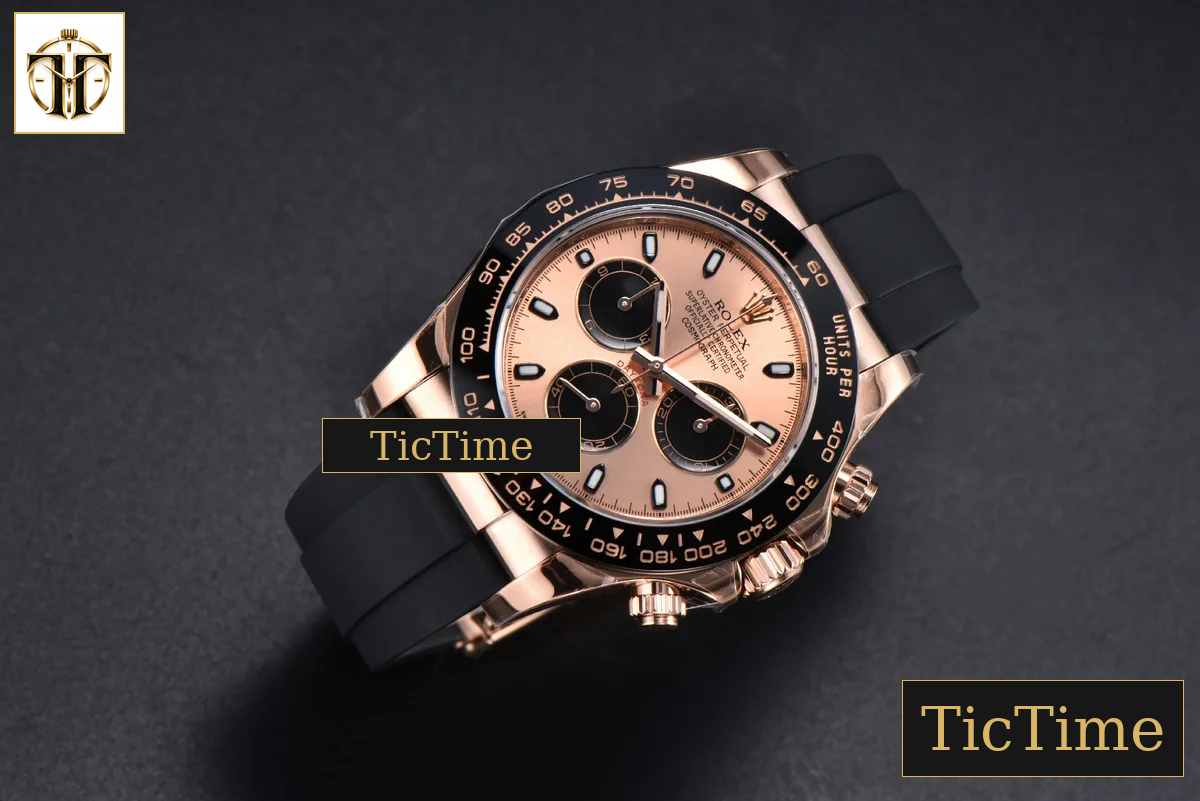Daytona 116515 40mm ZF RG RG Black Subdial Oysterflex Strap SH4130 — foto 3