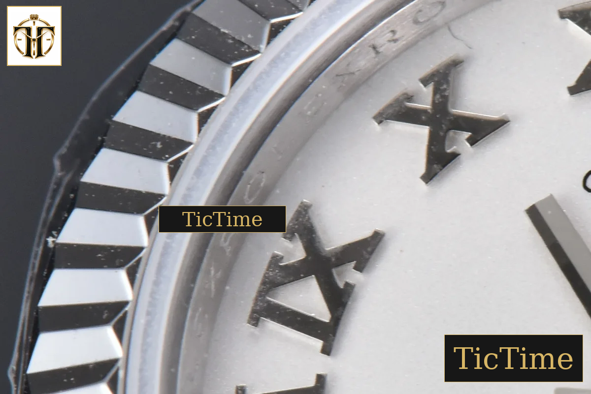 DateJust 31mm WF White Dial Lume Marker Jubilee Bracelet A2671 — foto 6