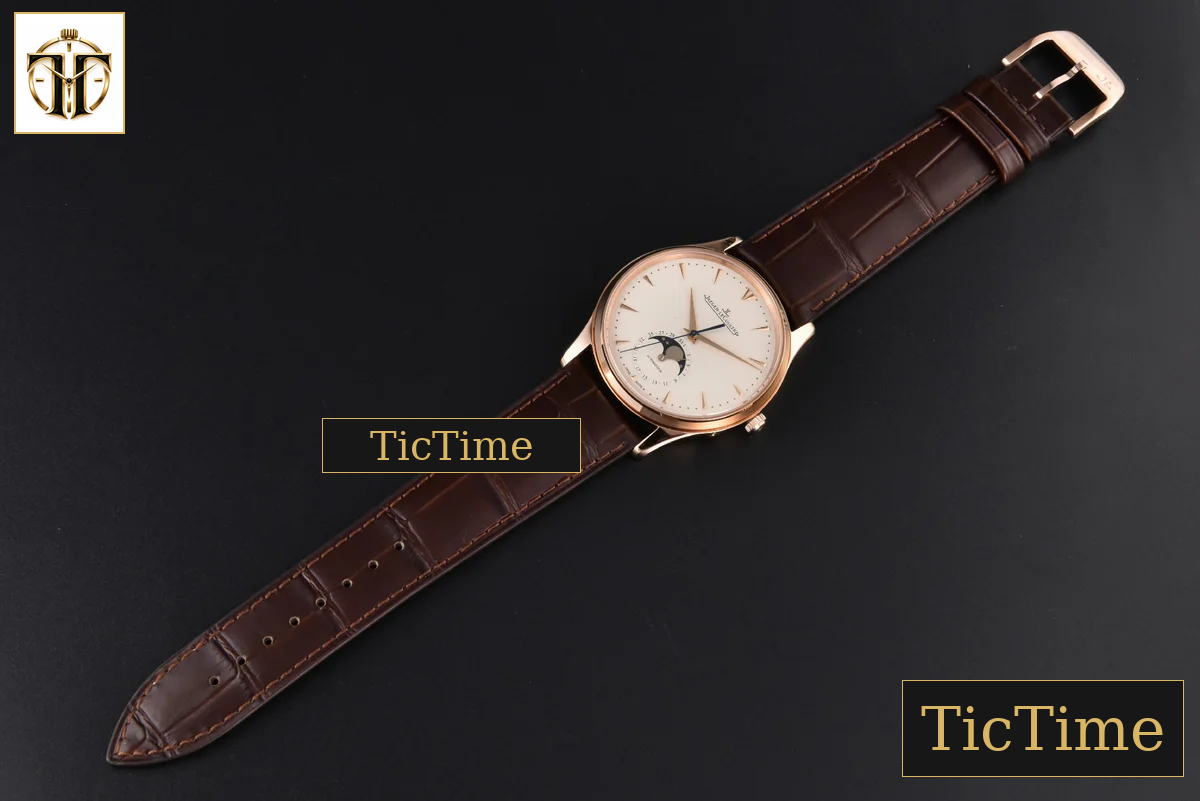 Master Ultra Thin Moonphase 1362520 39mm ZF RG White Dial Brown Leather Strap V3 A925 — foto 4