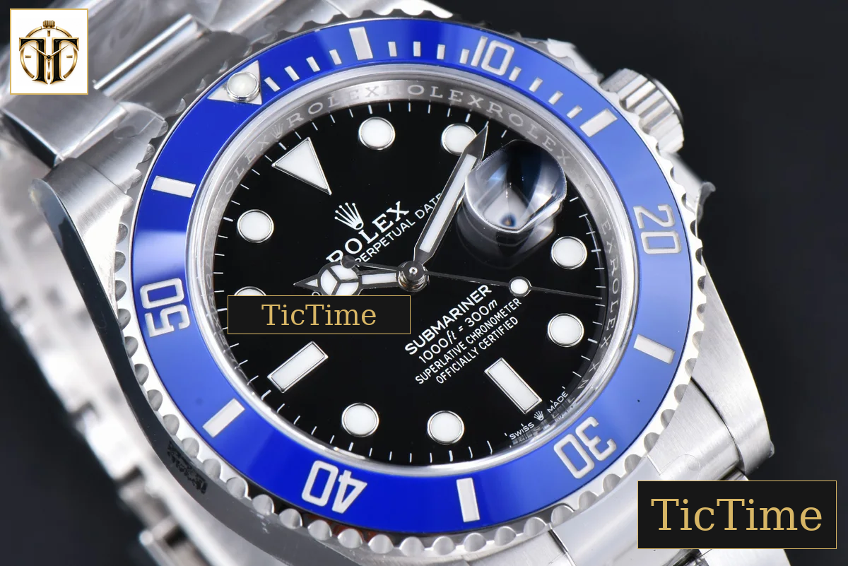 Submariner LB 904L 126619 41mm Clean Factory Ceramic Blue Dial SS Bracelet VR3235 — foto 14