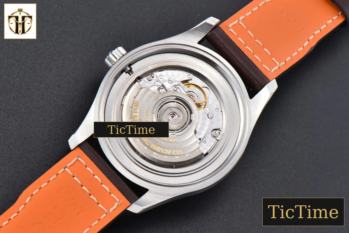 Mark XVIII IWC327010 40mm V7F Blue Dial Brown Leather Strap A2892 — foto 19