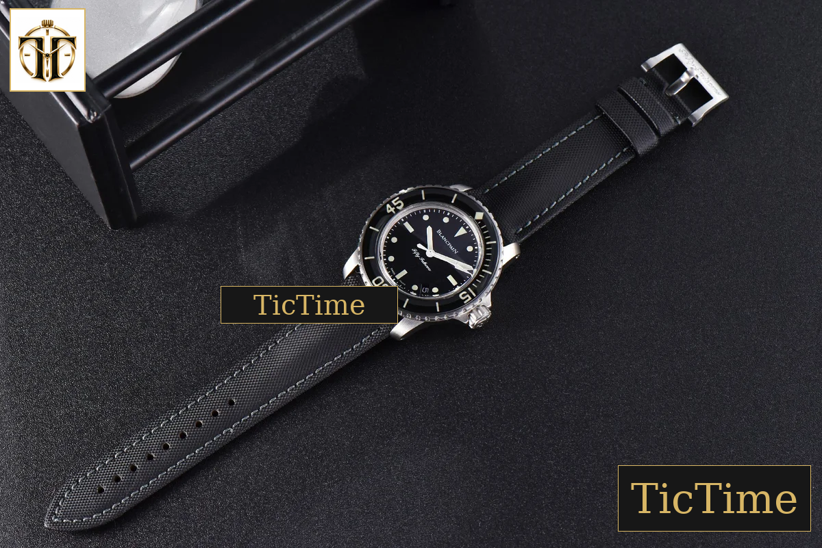 Fifty Fathoms 45mm ZF Black Black Dial SS Bracelet A2836 — foto 28