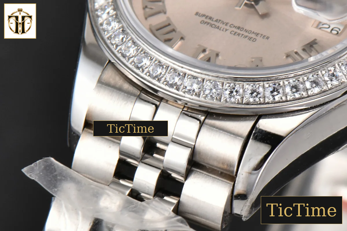 DateJust Ladies 28mm WF Diamond Silver Dial Roma Marker Jubilee Bracelet A2236 — foto 11