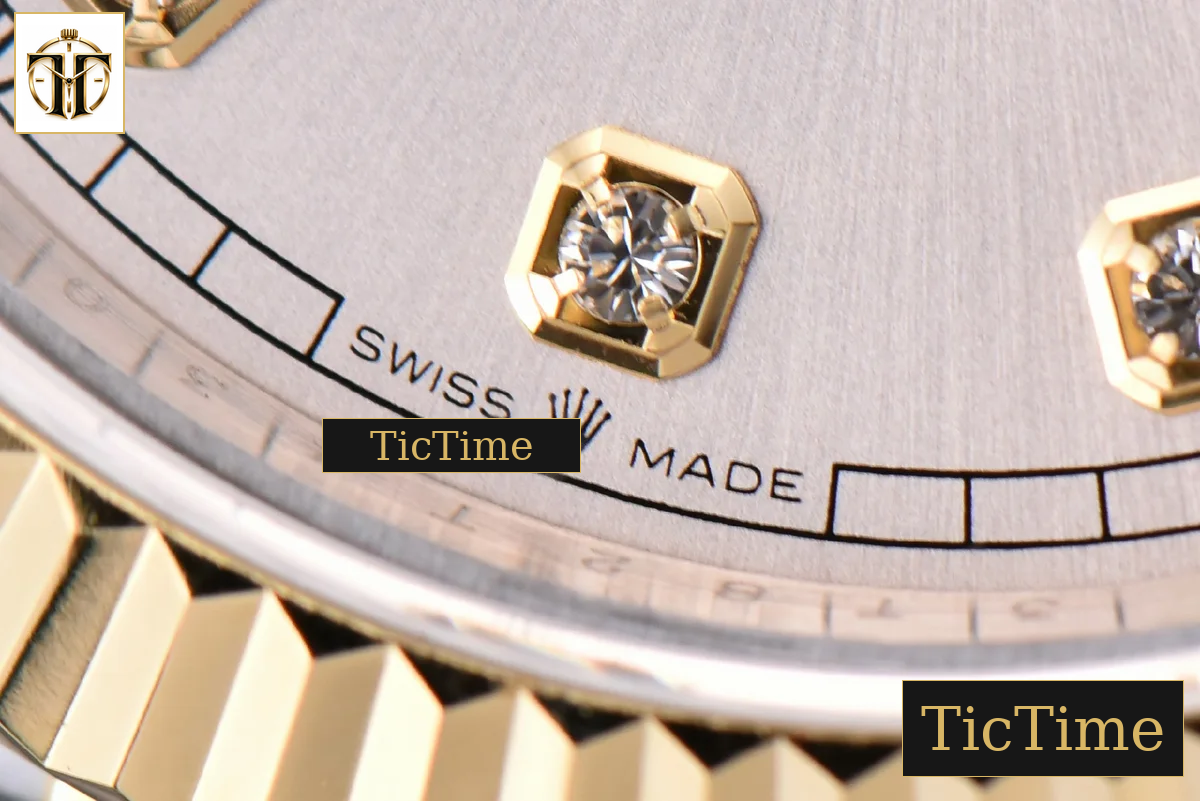Datejust 41mm GMF YG/SS Silver Dial Diamond Marker Fluted Bezel Jubille Bracelet VR3235 — foto 9