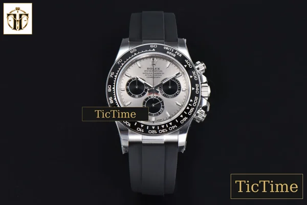 Foto frontal — Daytona 904L 126519 40mm VSF Gray Black Subdial Oysterflex Strap DD4131