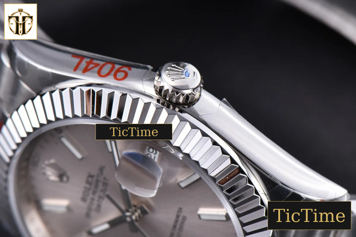 Datejust 41mm GMF SS Silver Dial Lume Marker Fluted Bezel Jubille Bracelet VR3235 — foto 15